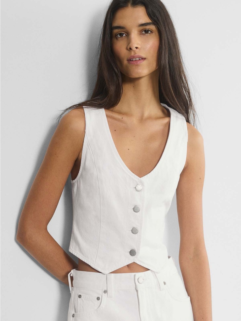 ARITZIA The 90s Mia Denim Vest